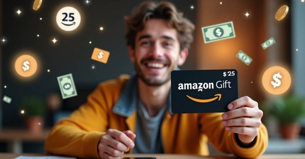 Free Amazon Gift Cards - Legit Earning Methods in 2025 8 How I Earned a $25 Amazon Gift Card with a Cashback App
