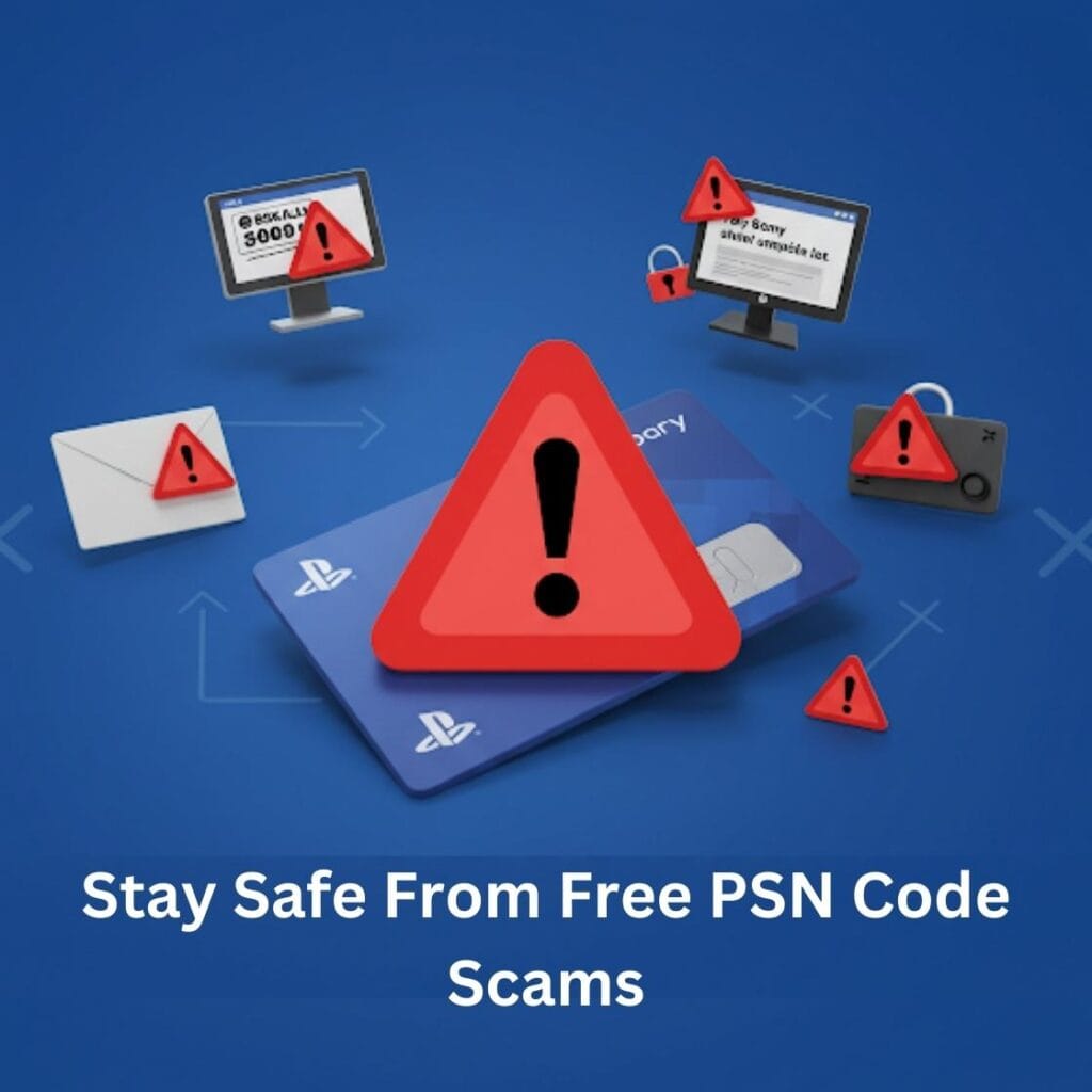 Earn Free PlayStation Gift Cards & PSN Codes (Legally) 6 Safty Guide to avoiding free psn code scams