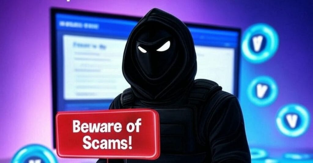 Earn Fortnite Free V bucks codes - Proven Methods in 2025 10 Staying Safe from Fortnite Free Codes Scams