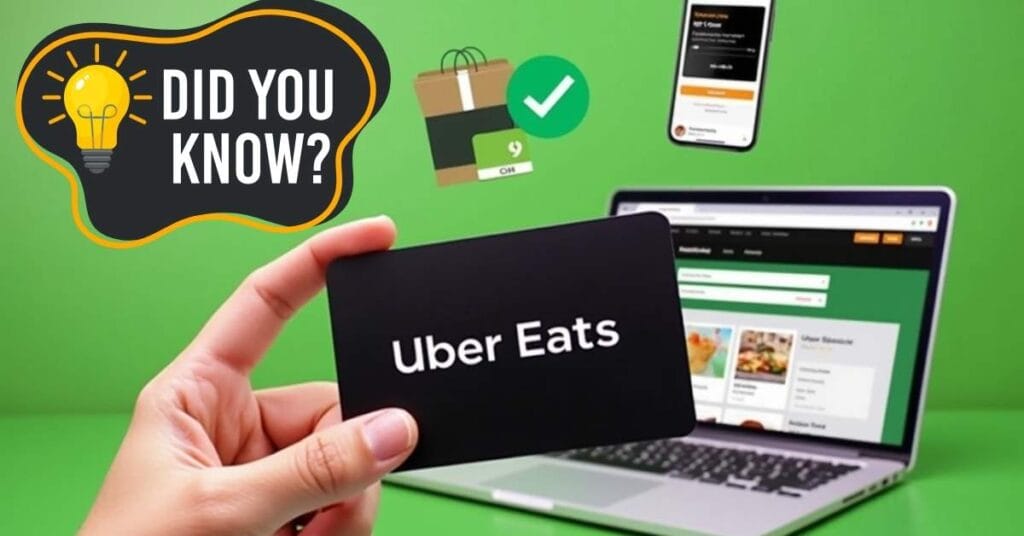 Earn Free Uber Eats Gift Cards - Legit Methods for 2025 9 key facts about Uber Eats Gift Cards